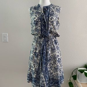 Silk Porcelain Madewell Summer Dress
